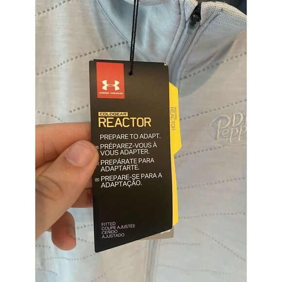 UNDER ARMOUR Coldgear Reactor Vest Gray Zip Up 1304348-941 Golf Women's Large - Picture 3 of 8